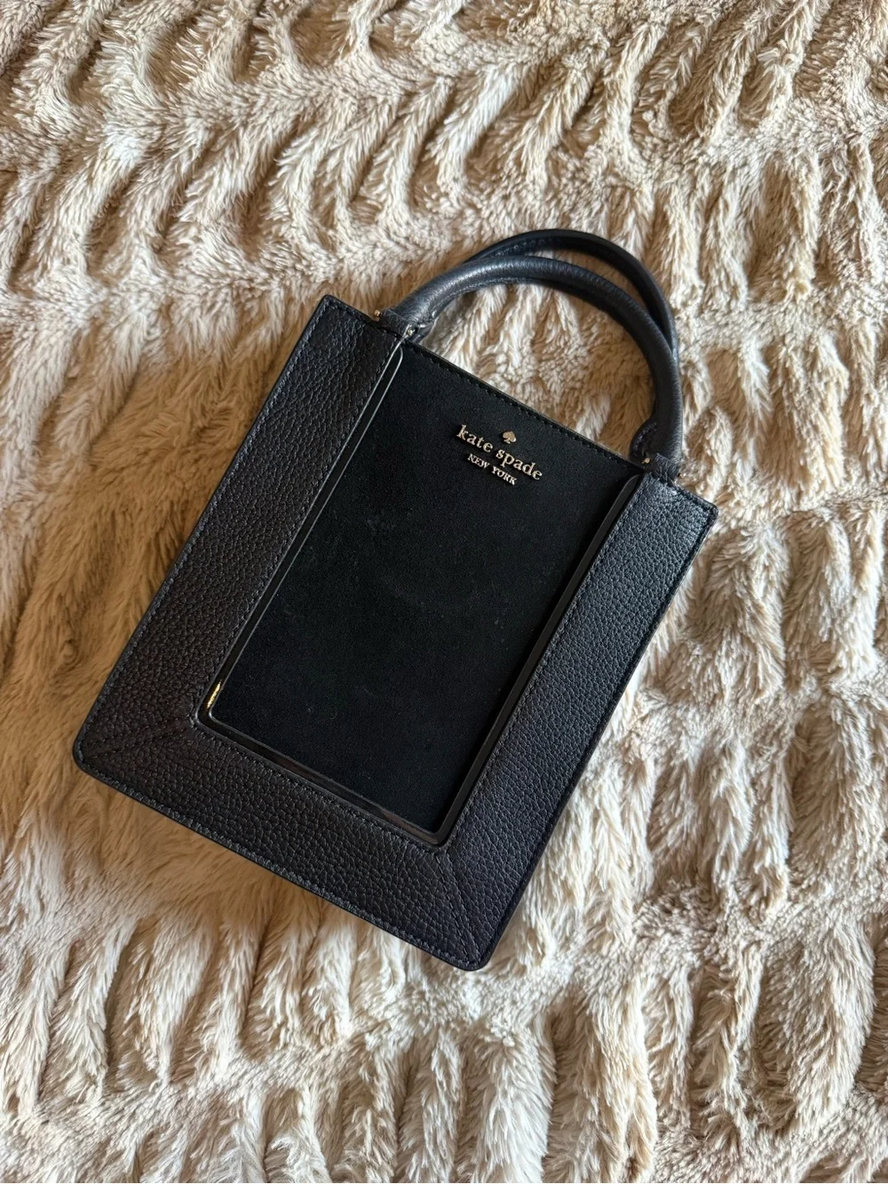 Kate Spade Black Lena Mini Tote Bag